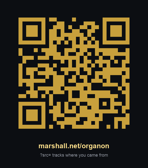 QR to marshall.net/organon